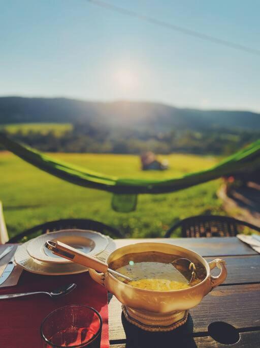 Polanka Beskid Niski Cute Cabin With Spectacular Views Hanczowa Extérieur photo