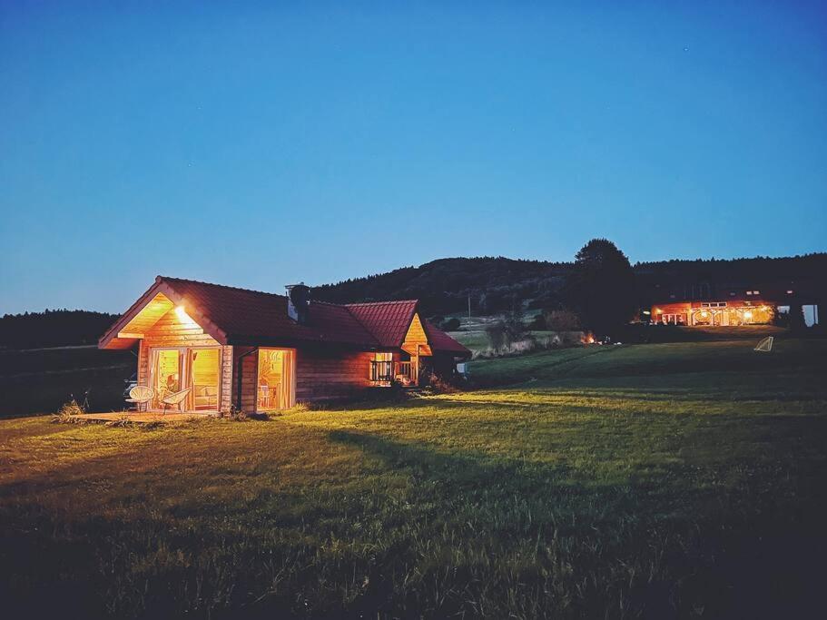 Polanka Beskid Niski Cute Cabin With Spectacular Views Hanczowa Extérieur photo