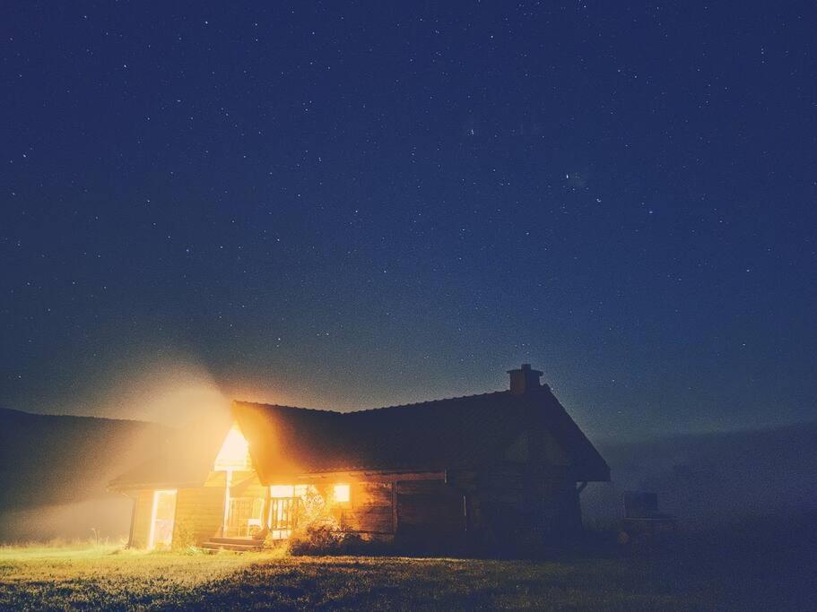 Polanka Beskid Niski Cute Cabin With Spectacular Views Hanczowa Extérieur photo