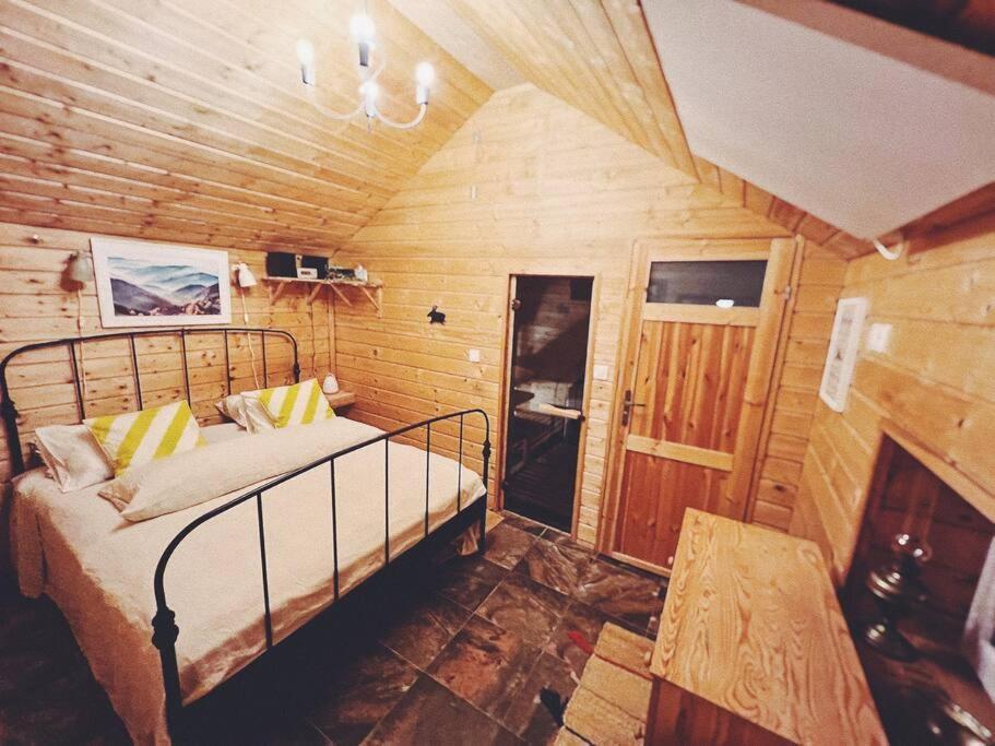 Polanka Beskid Niski Cute Cabin With Spectacular Views Hanczowa Extérieur photo