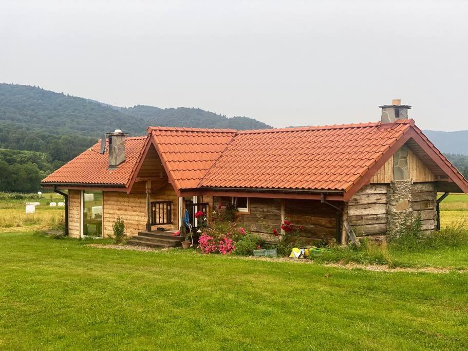 Polanka Beskid Niski Cute Cabin With Spectacular Views Hanczowa Extérieur photo
