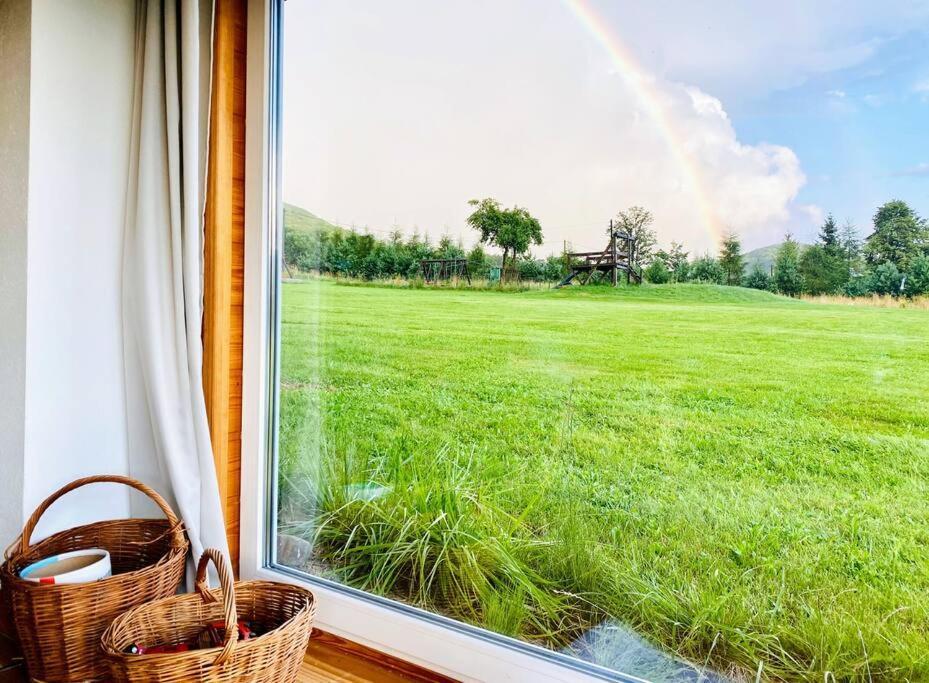 Polanka Beskid Niski Cute Cabin With Spectacular Views Hanczowa Extérieur photo